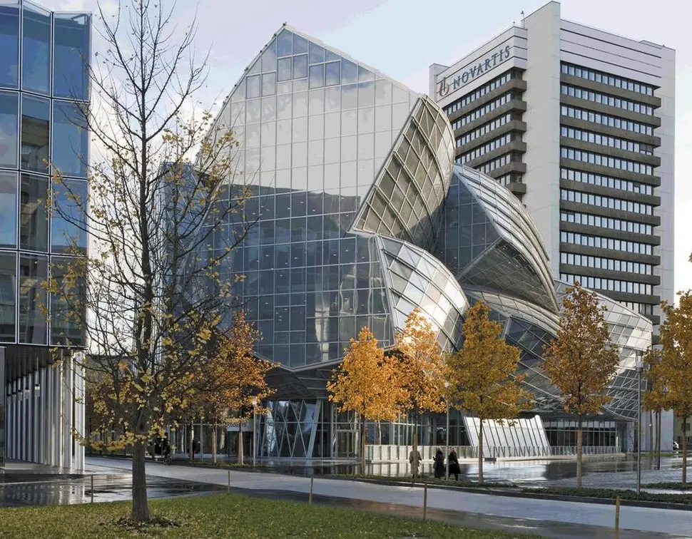 Штаб-квартира «Новартис» в городе Базель, Швейцария